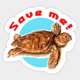 Save me Sticker